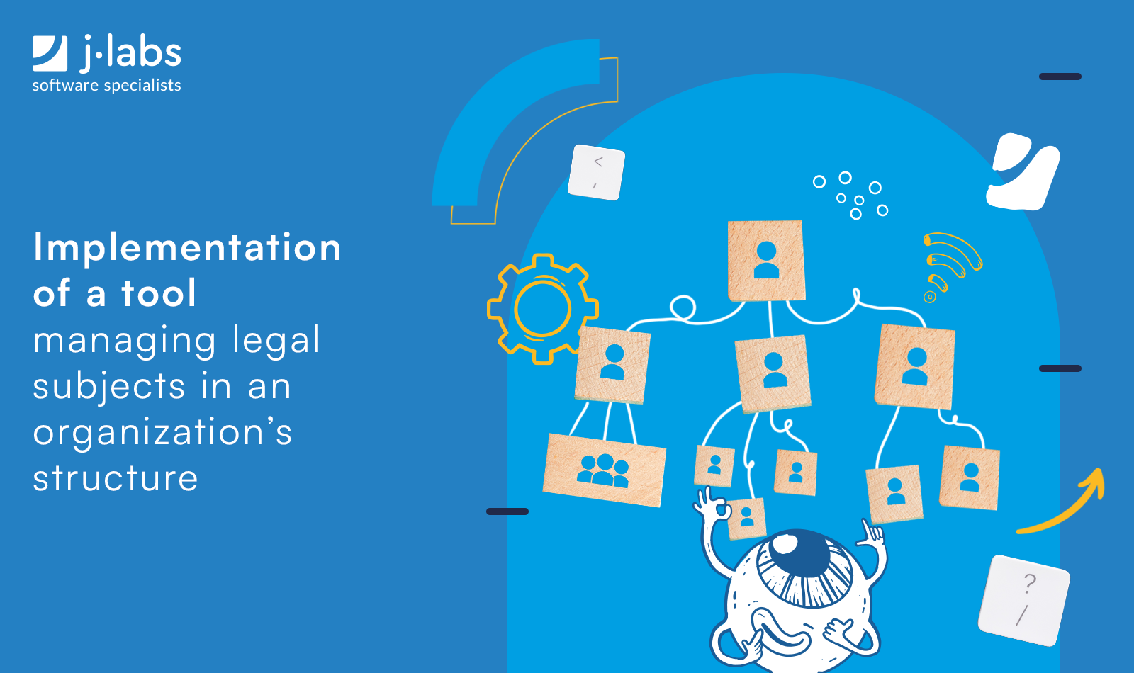 Implementation of a tool provided by exterior company, responsible for management od legal subjects in organization’s structures